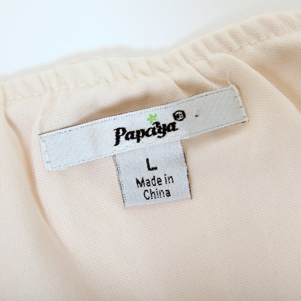 Papaya High Low Strapless Wrap Dress - Picture 10 of 13